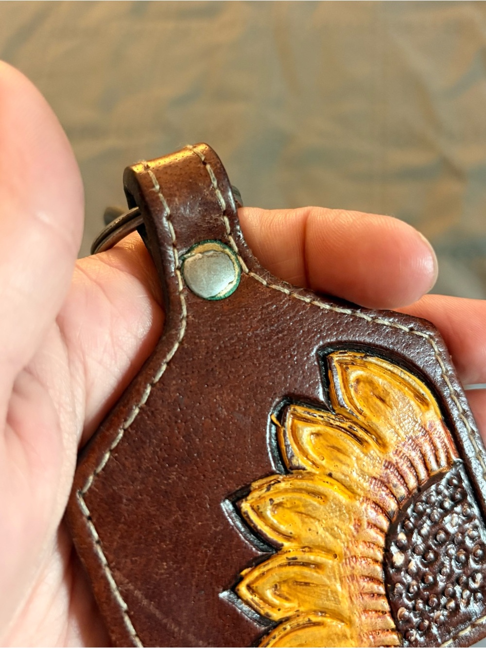 Myra Bag Sunflower Keychain - Picture 5 of 6